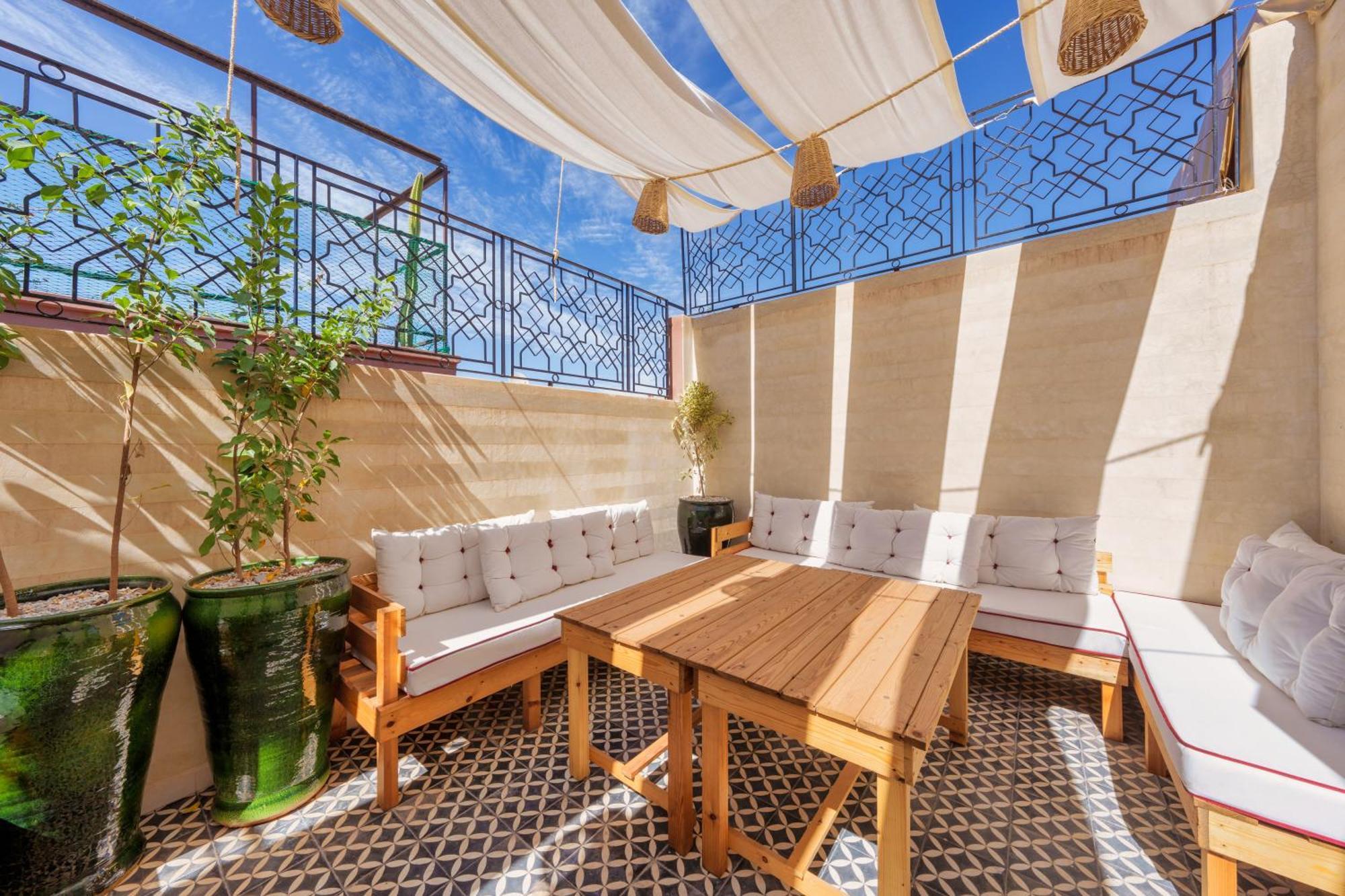 Riad Dar Arwa Marrakesh Exteriör bild