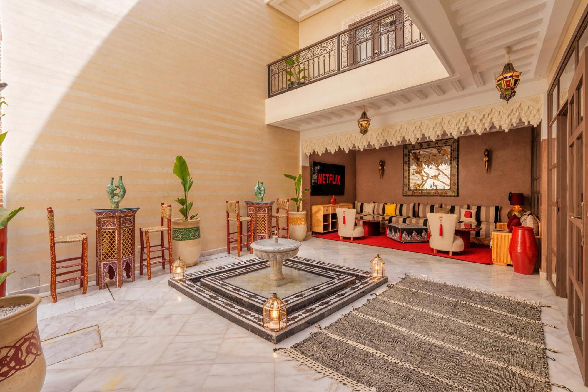Riad Dar Arwa Marrakesh Exteriör bild