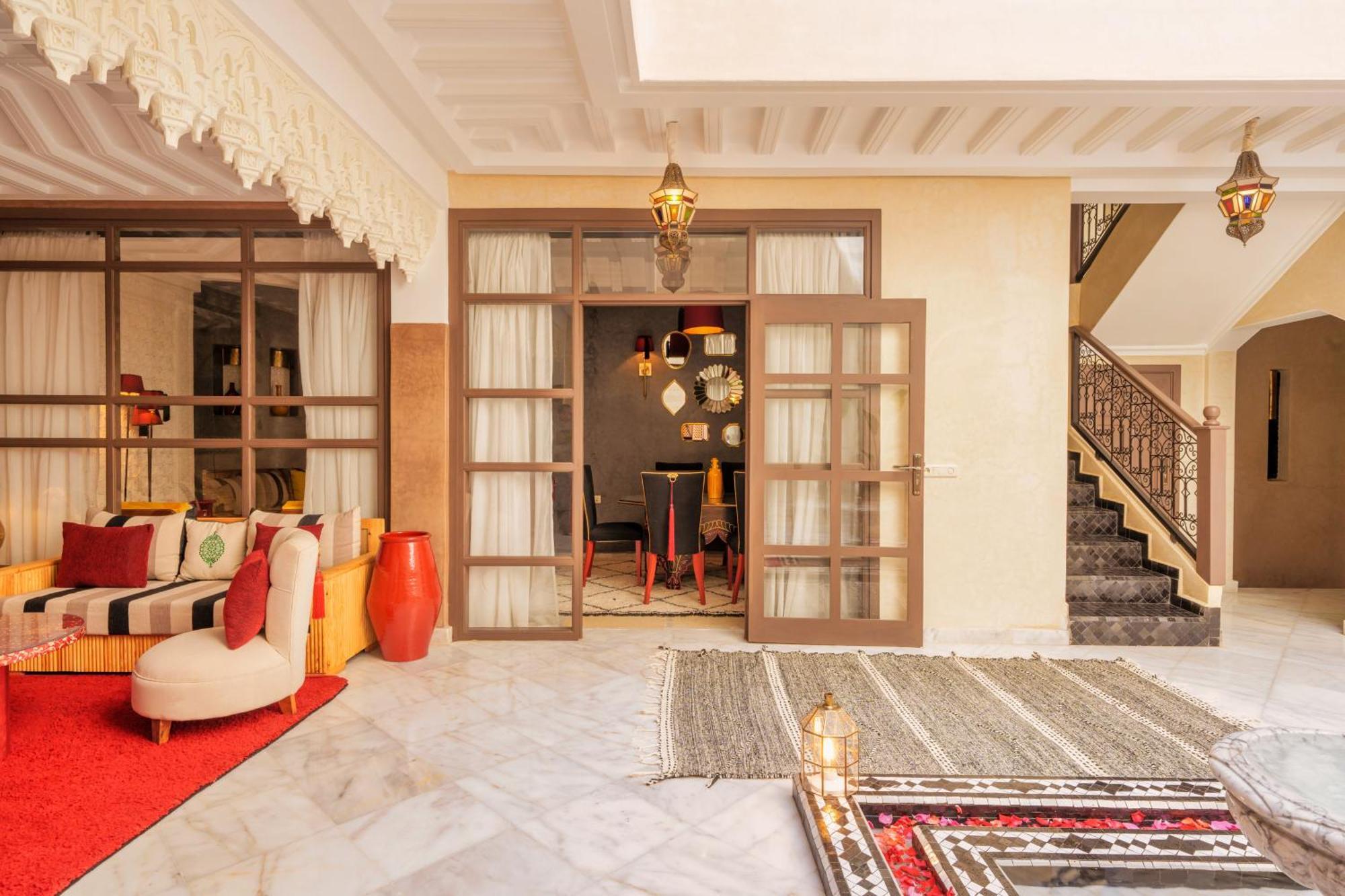Riad Dar Arwa Marrakesh Exteriör bild