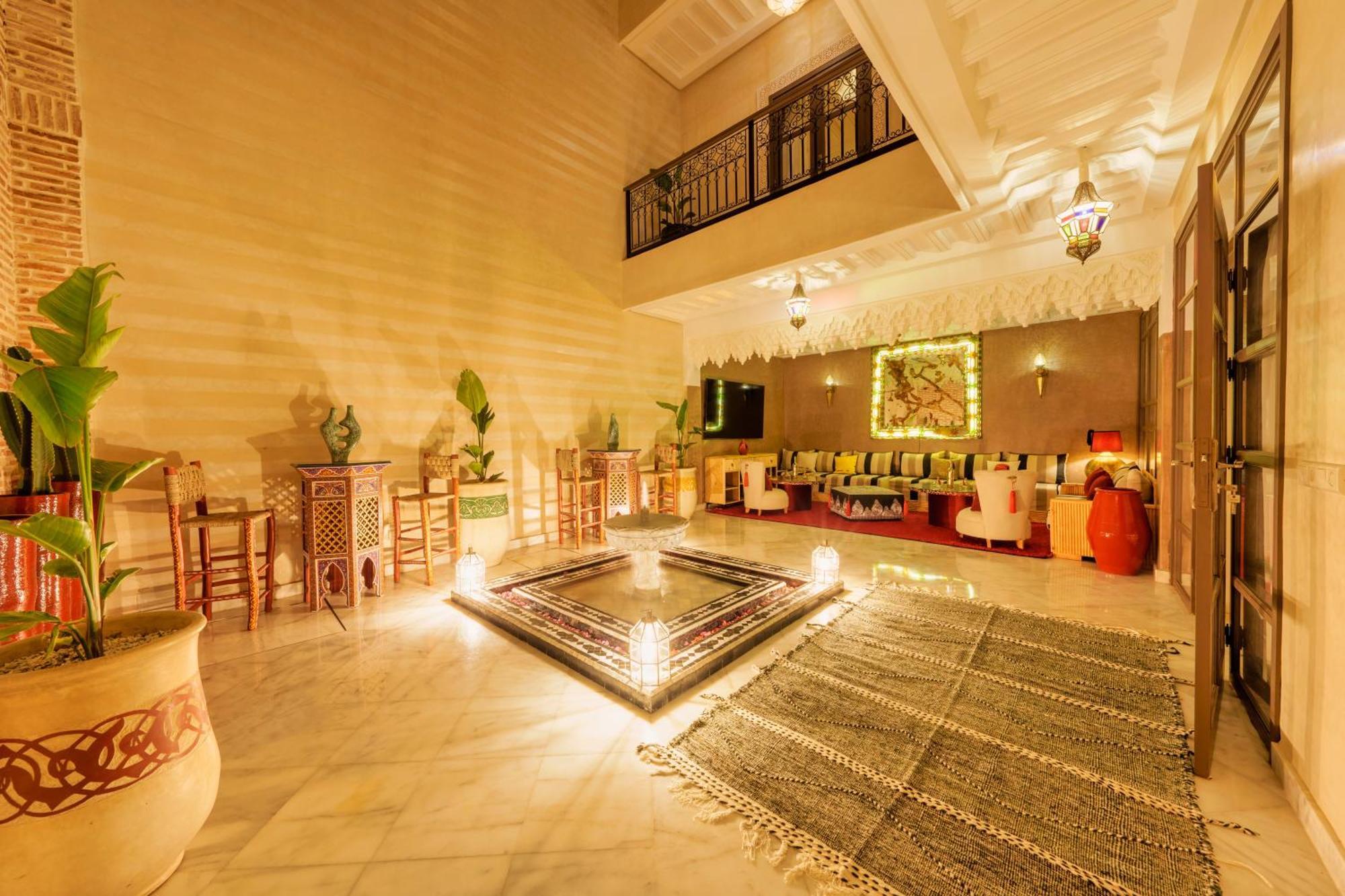 Riad Dar Arwa Marrakesh Exteriör bild